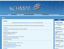 Tablet Screenshot of kchmpp.cz